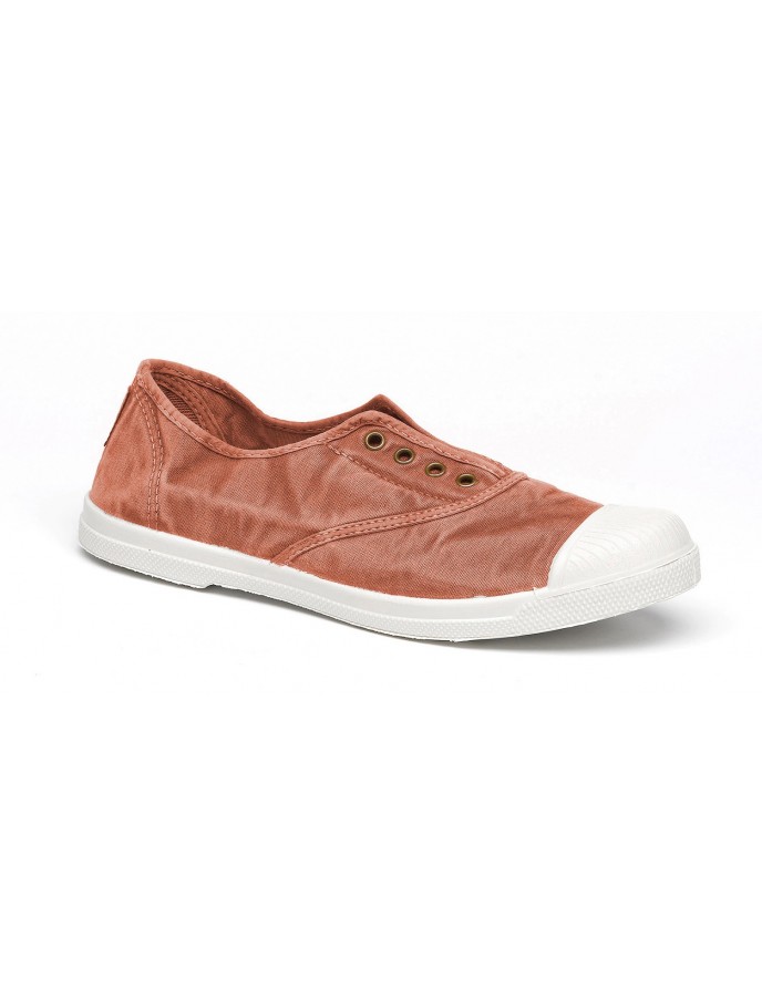 ZAPATILLAS DE LONA NATURAL WORLD OLD LAVANDA EFECTO DESGASTADO