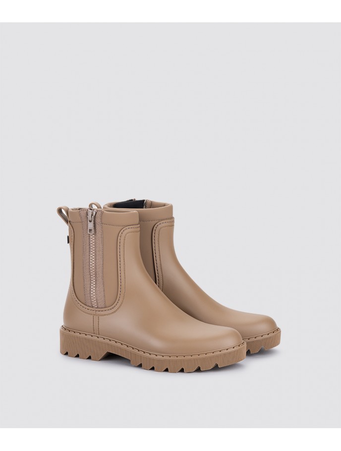 Botas de agua con cremallera mujer clearance