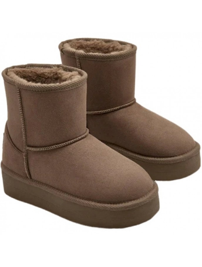 Botas Australianas plataforma Water Repelent B&W