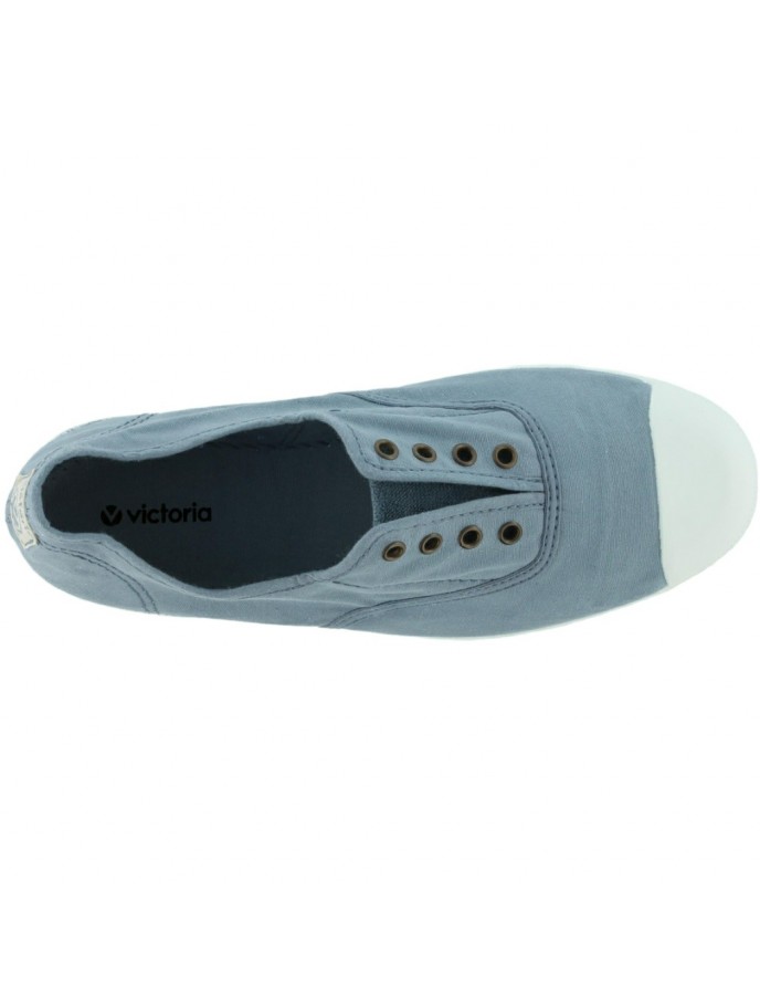 Zapatillas Victoria de Lona con Elástico