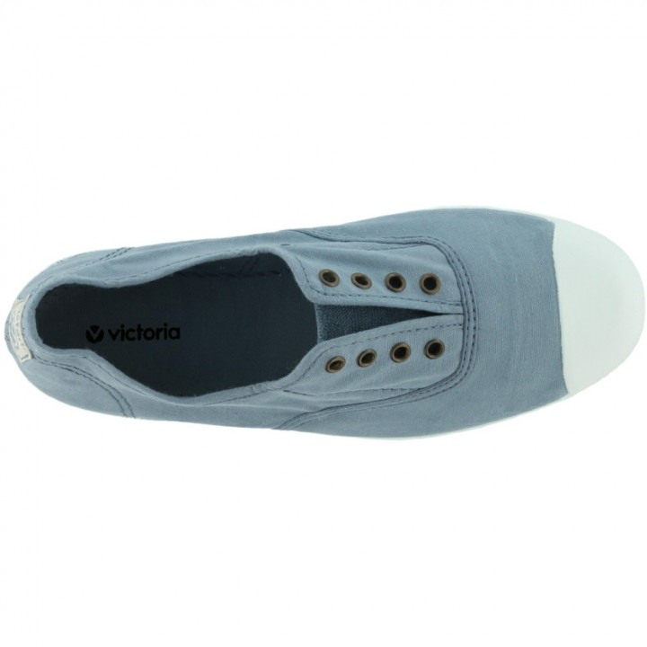 Zapatillas Victoria de Lona con Elástico
