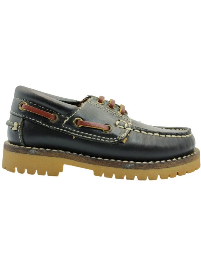 Zapatos Náuticos de Piel para Niño