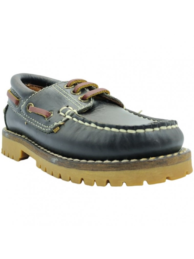 Zapatos Náuticos de Piel para Niño 2