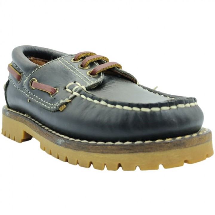 Zapatos Náuticos de Piel para Niño