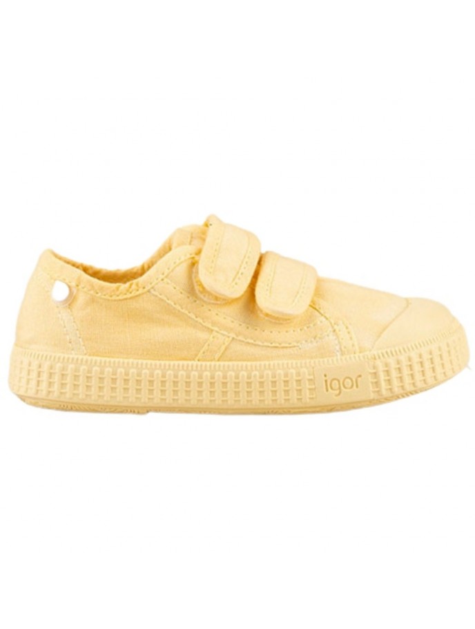 Zapatilla de lona Berri Velcro Igor al tono