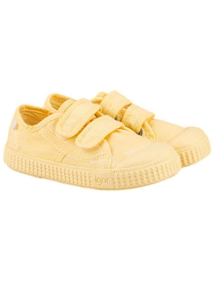 Zapatilla de lona Berri Velcro Igor al tono