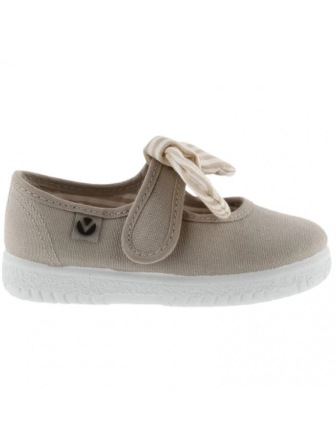 Merceditas Lona Velcro con Lazo Victoria
