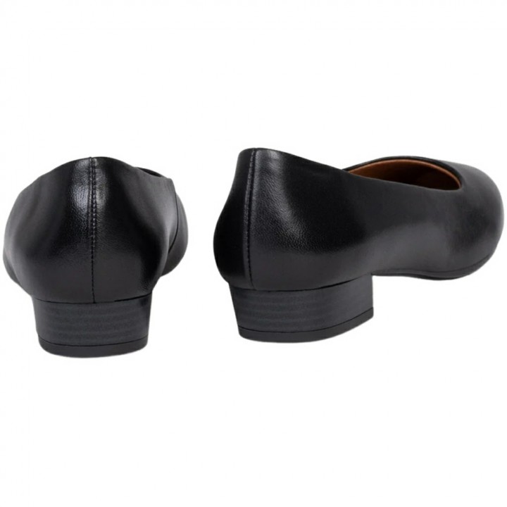 Zapatos de Piel de tacón bajo para Mujer miMao