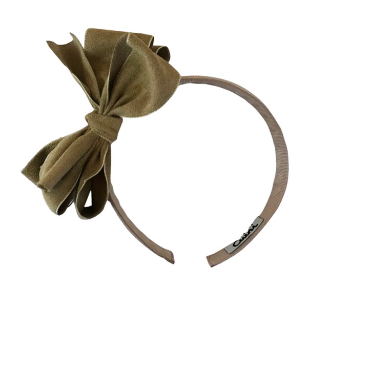 Diadema lazo antelina Cuini