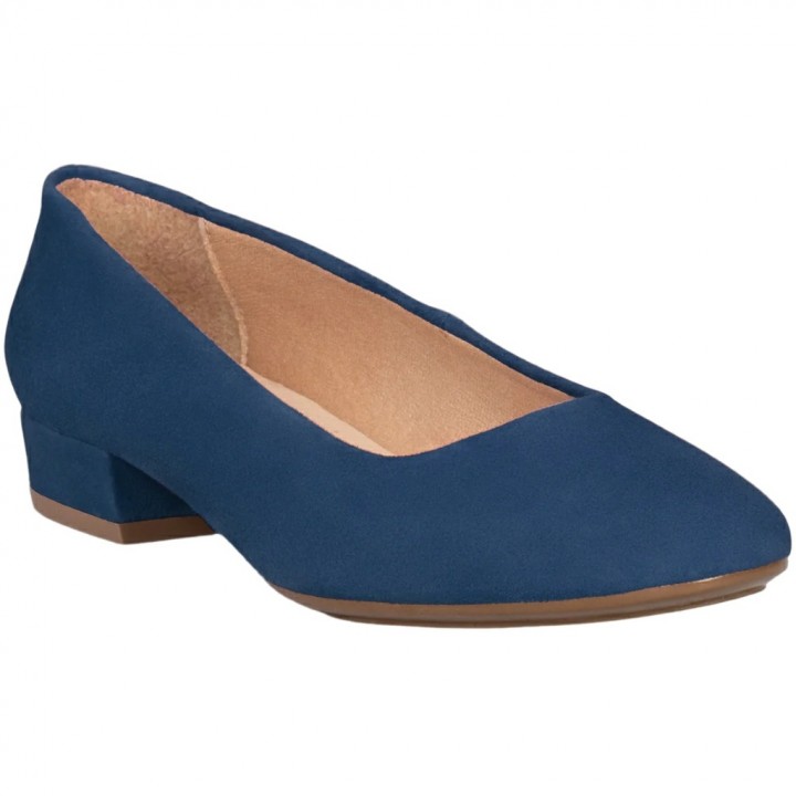 Zapatos de Ante de tacón bajo para Mujer miMao