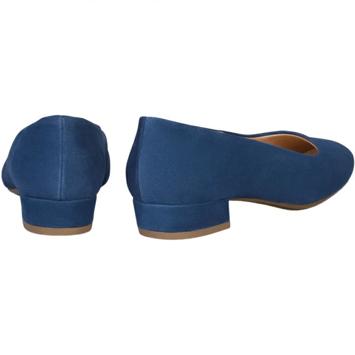Zapatos de Ante de tacón bajo para Mujer miMao