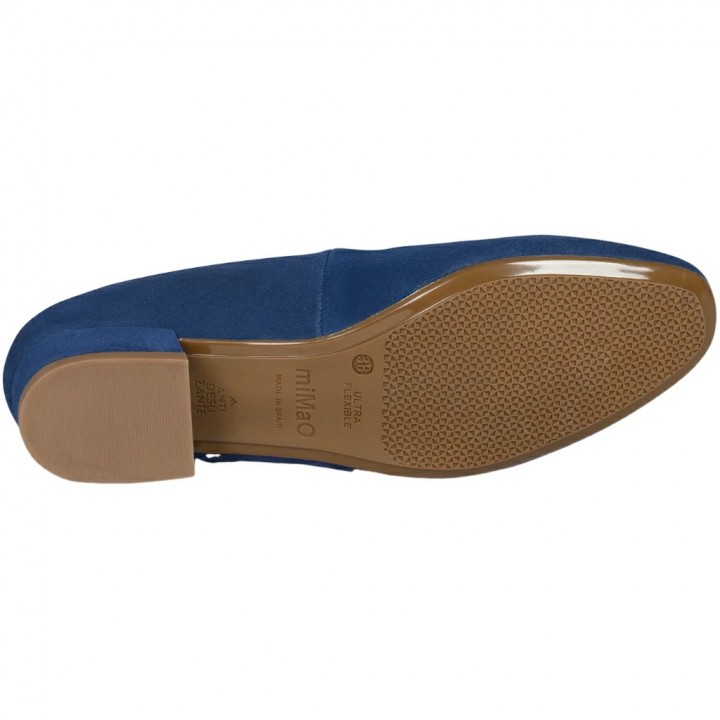 Zapatos de Ante de tacón bajo para Mujer miMao
