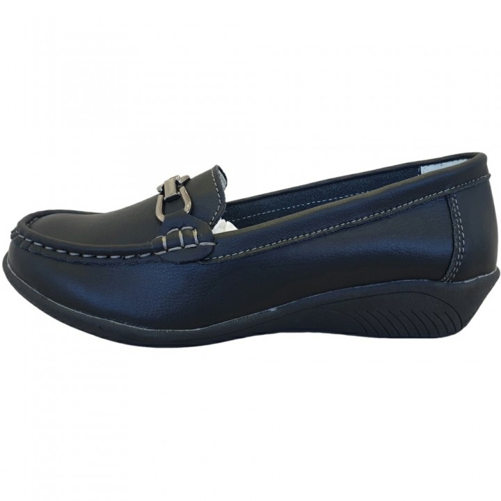 Mocasines cómodos con cuña Vicmart