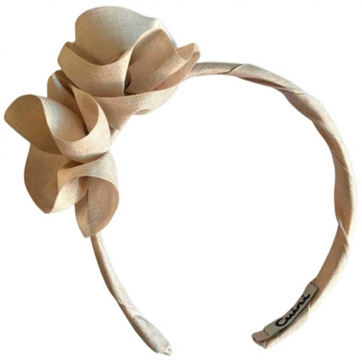 Diadema Moña Rafia Cuini