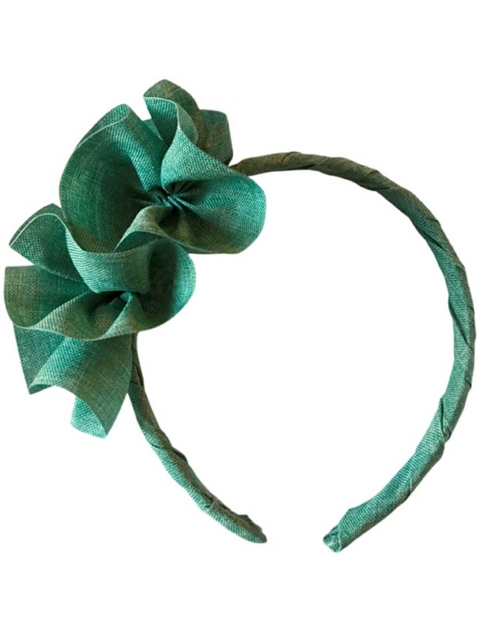 Diadema Moña Rafia Cuini