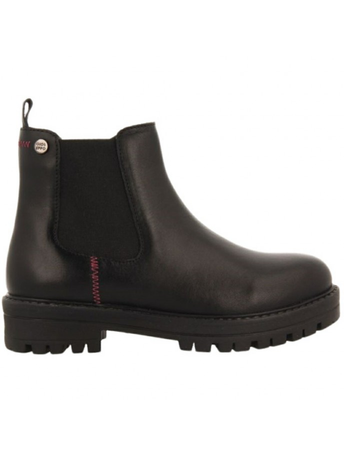 Botines de Piel para niño y niña lazo GIOSEPPO