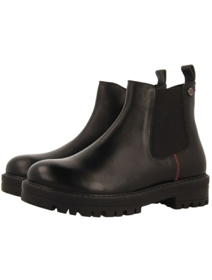Botines de Piel para niño y niña lazo GIOSEPPO