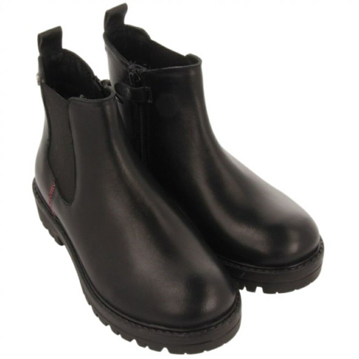 Botines de Piel para niño y niña lazo GIOSEPPO