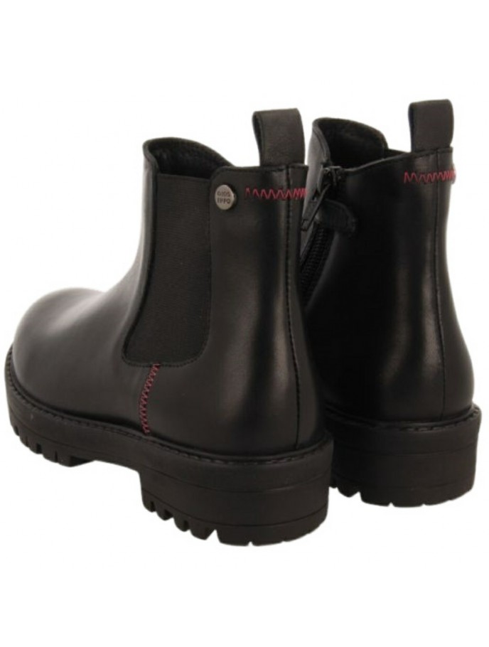 Botines de Piel para niño y niña lazo GIOSEPPO