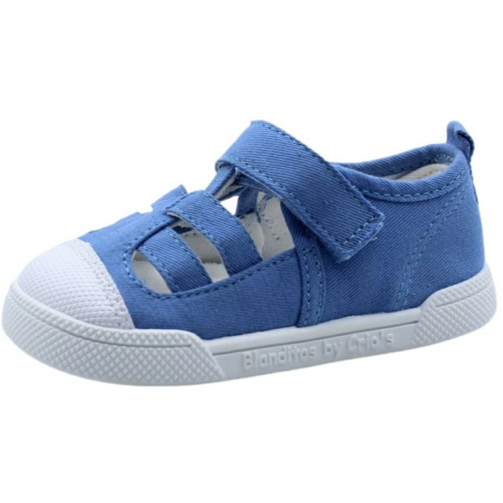 Sandalia de Lona Limón Respetuosa Blanditos