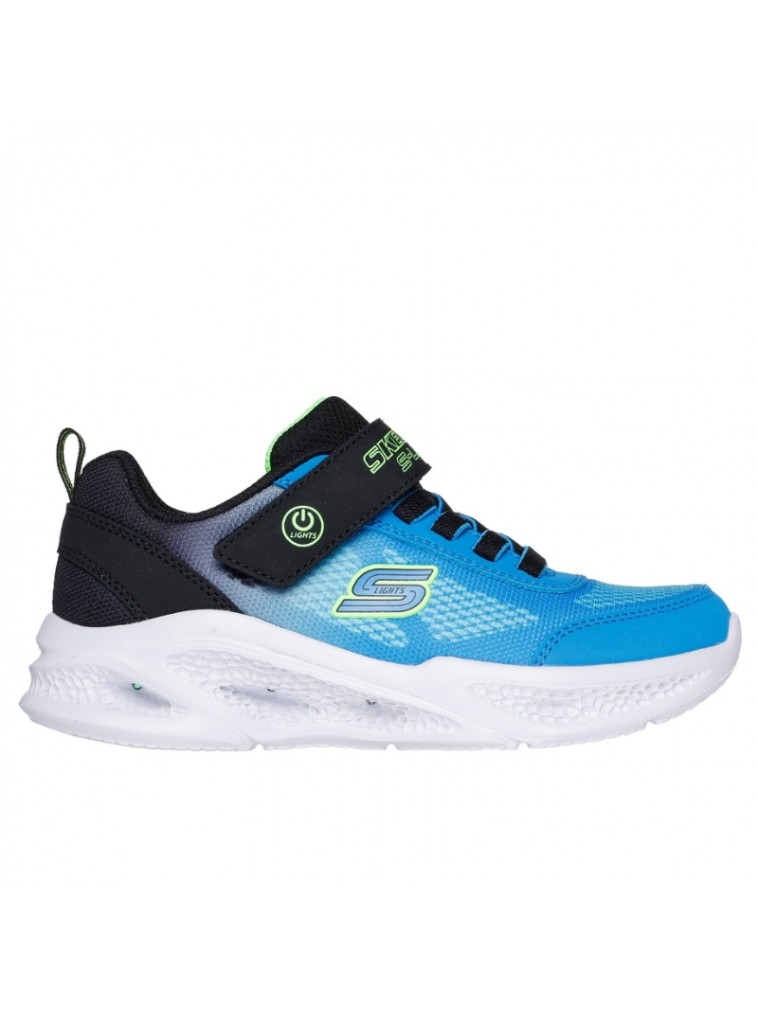 Deportivas para niños con luces velcro Skechers