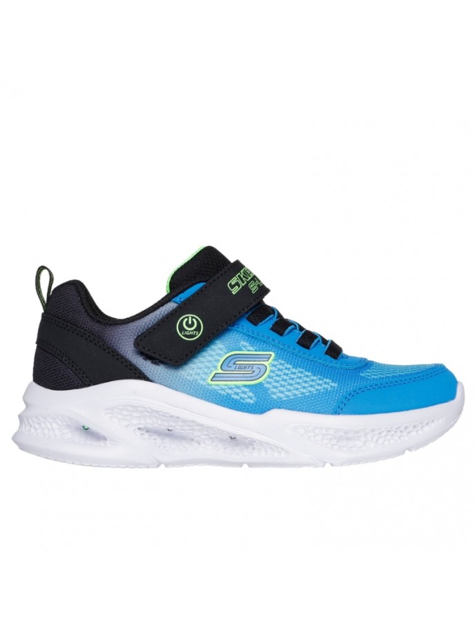 Deportivas para niños con luces velcro Skechers