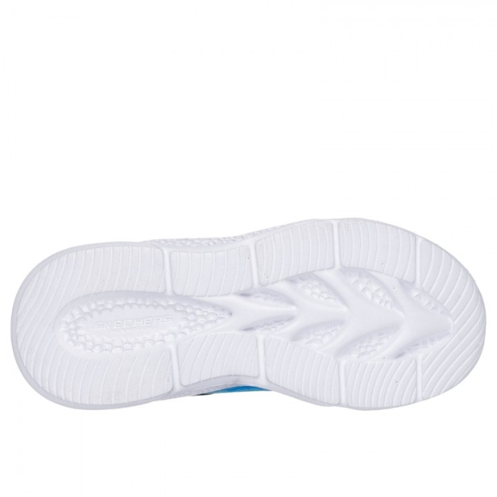 Deportivas para niños con luces velcro Skechers