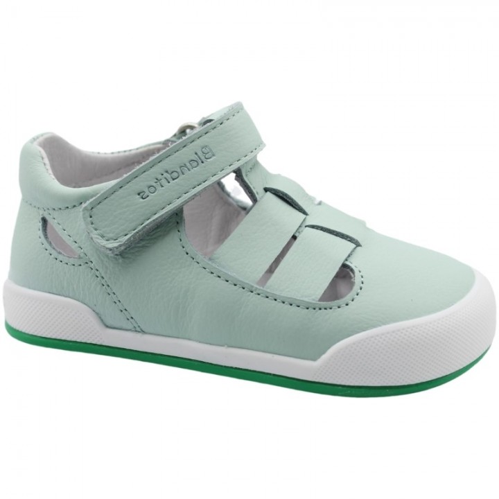 Sandalias Respetuosas de piel Oceano Blanditos