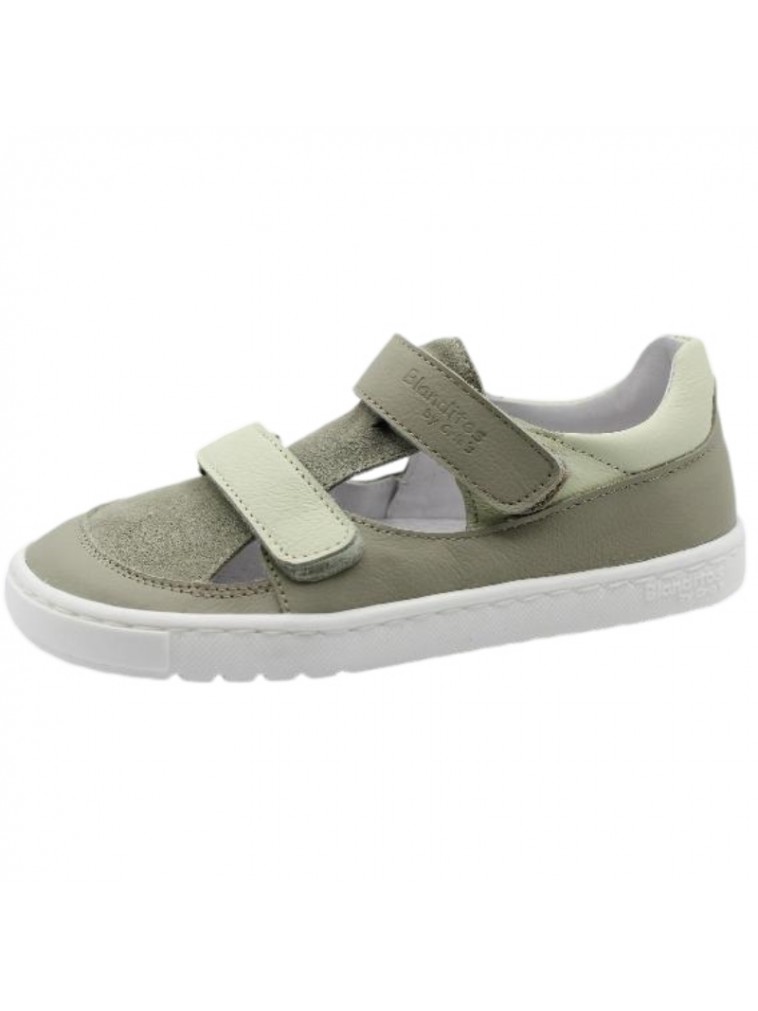 Sandalias Respetuosas de piel Popa Blanditos