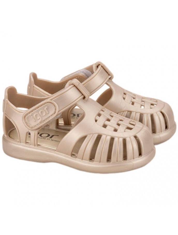 Cangrejera Tobby Metalizada Velcro Igor