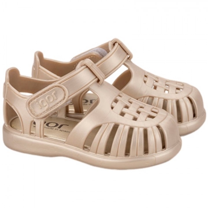 Cangrejera Tobby Metalizada Velcro Igor