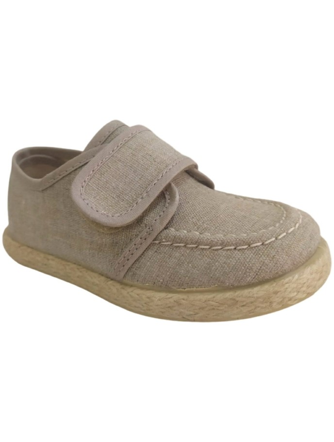 Náuticos de Lino con Velcro