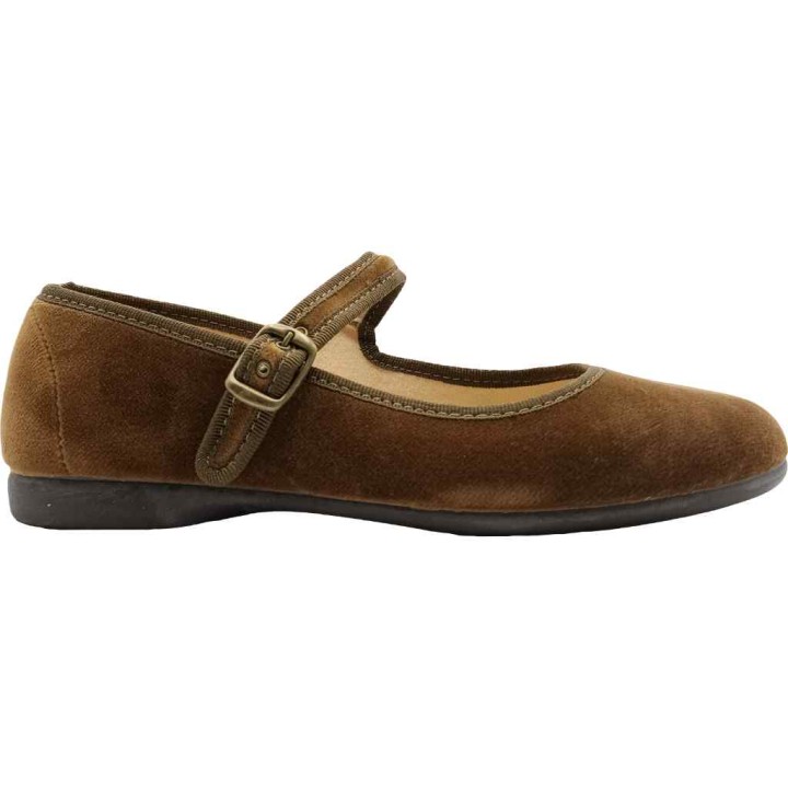 Merceditas Niña Terciopelo Escotada