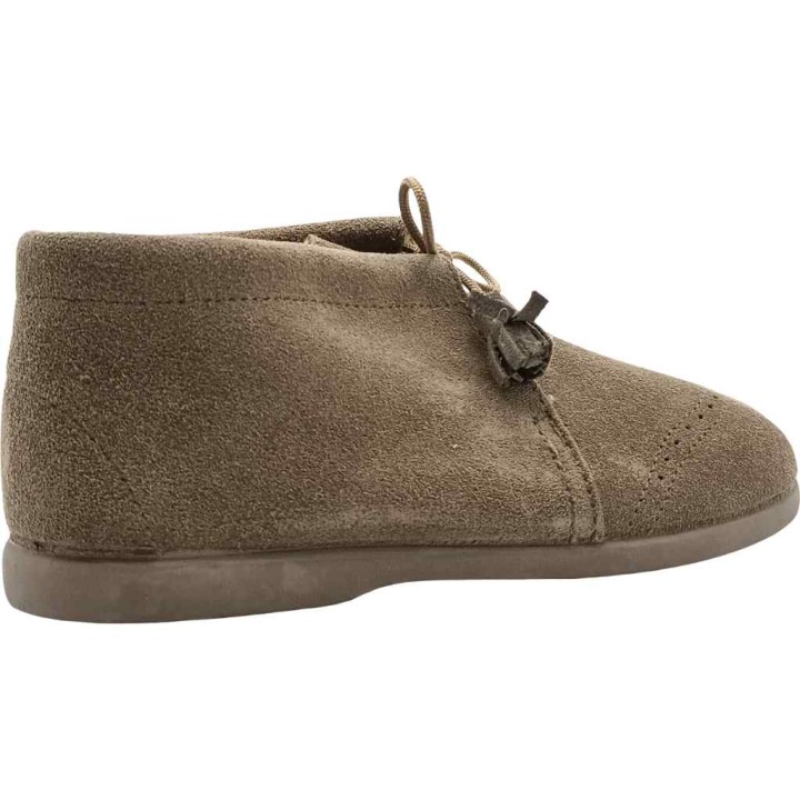 Botas Serraje Picada Cordón