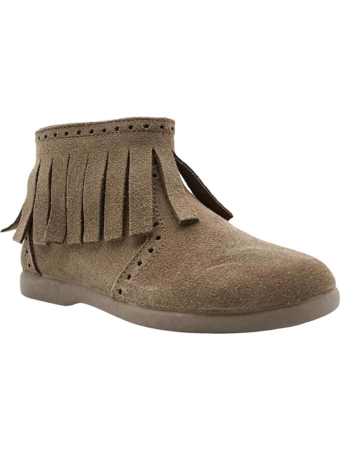 Botas Serraje Picado Flecos