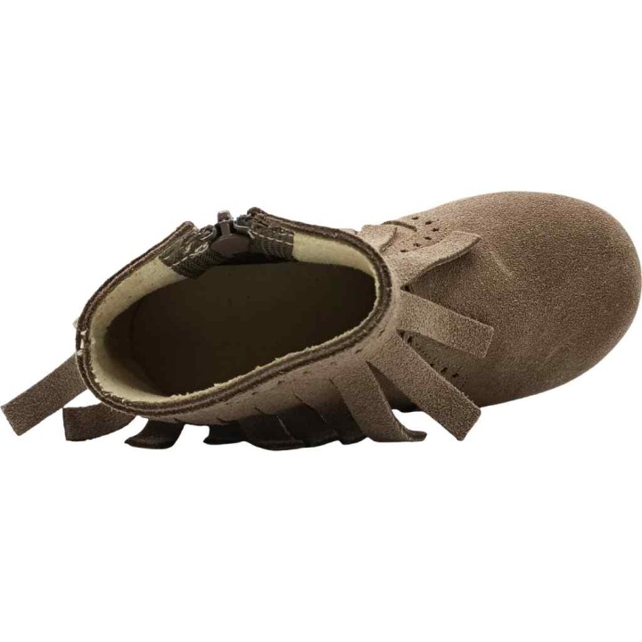 Botas Serraje Picado Flecos