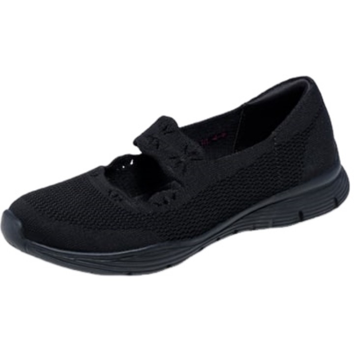 Merceditas Cómodas Elastic cuña Mujer Skechers