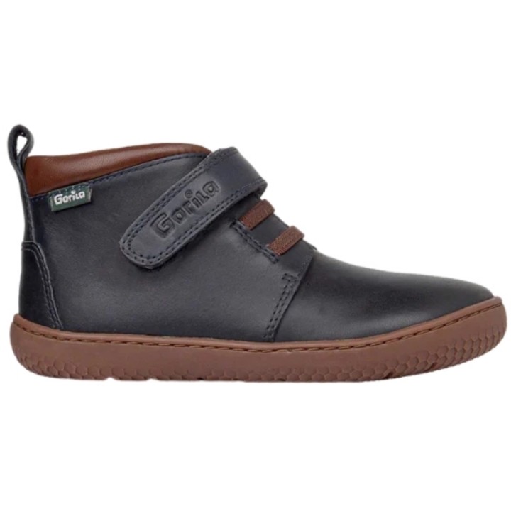Botas Barefoot de Piel con velcro Gorila