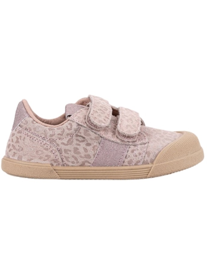 Zapatillas Barefoot Serraje Tennis Leopardo Igor