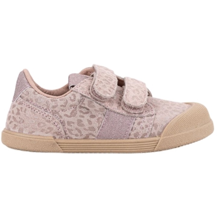 Zapatillas Barefoot Serraje Tennis Leopardo Igor
