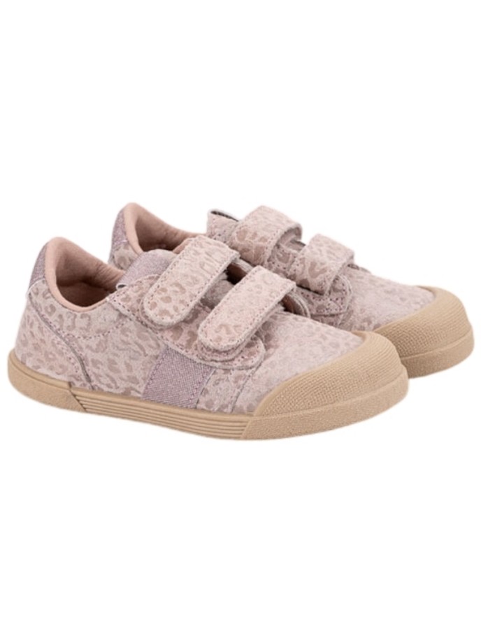 Zapatillas Barefoot Serraje Tennis Leopardo Igor