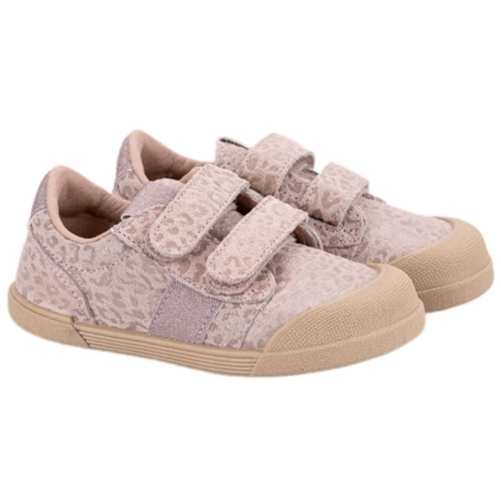 Zapatillas Barefoot Serraje Tennis Leopardo Igor