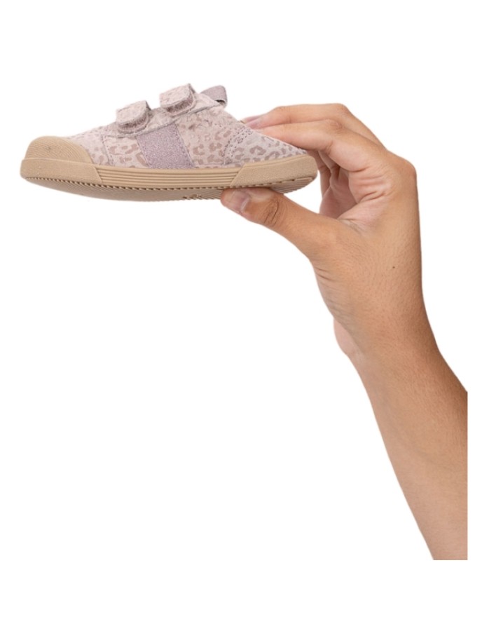 Zapatillas Barefoot Serraje Tennis Leopardo Igor