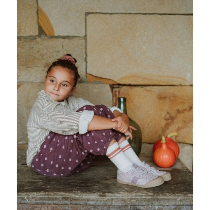 Zapatillas Barefoot Serraje Tennis Leopardo Igor