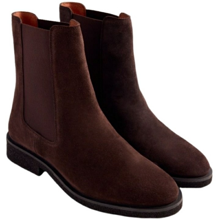 Botines Elásticos de Serraje GIOSEPPO Coates