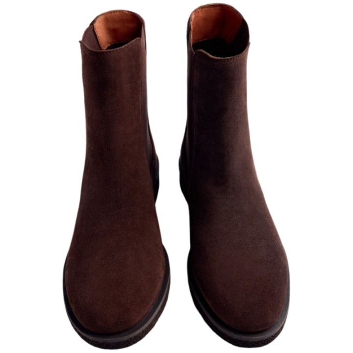 Botines Elásticos de Serraje GIOSEPPO Coates