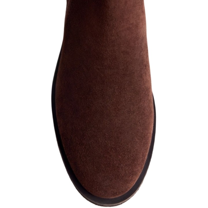 Botines Elásticos de Serraje GIOSEPPO Coates