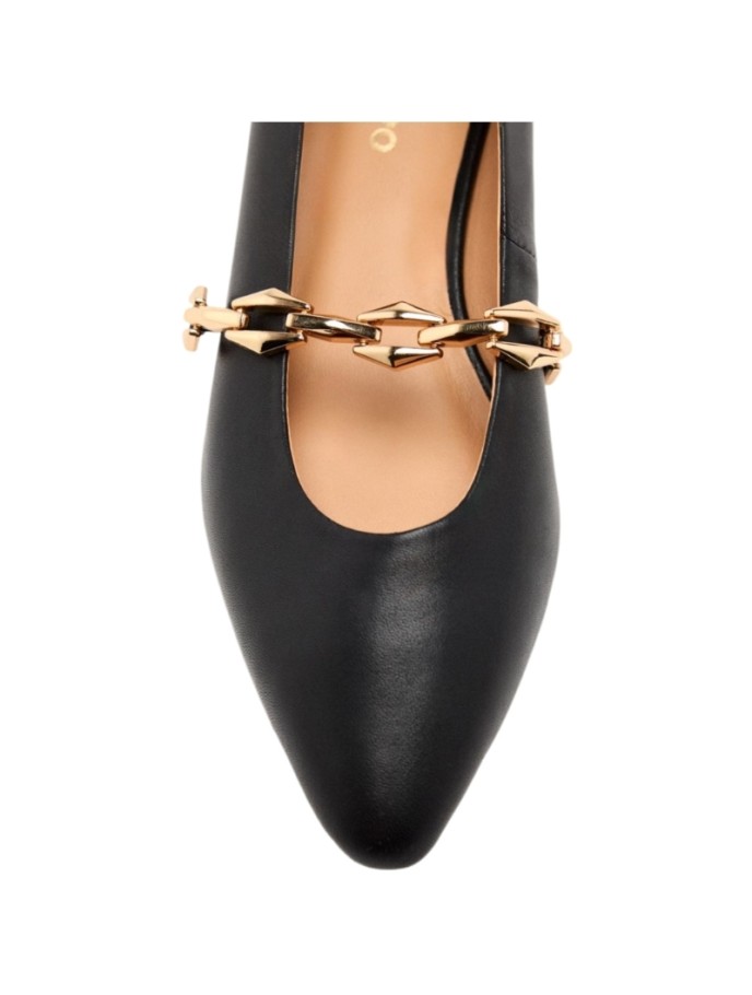 Bailarinas de Piel con Cadena Hallie GIOSEPPO