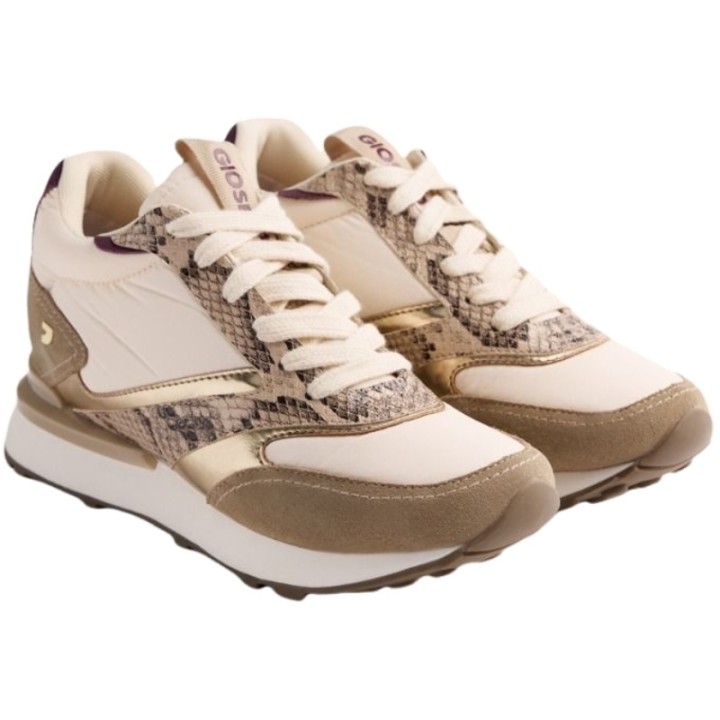 Deportivas Combinadas Piel Cuña Hemlock GIOSEPPO