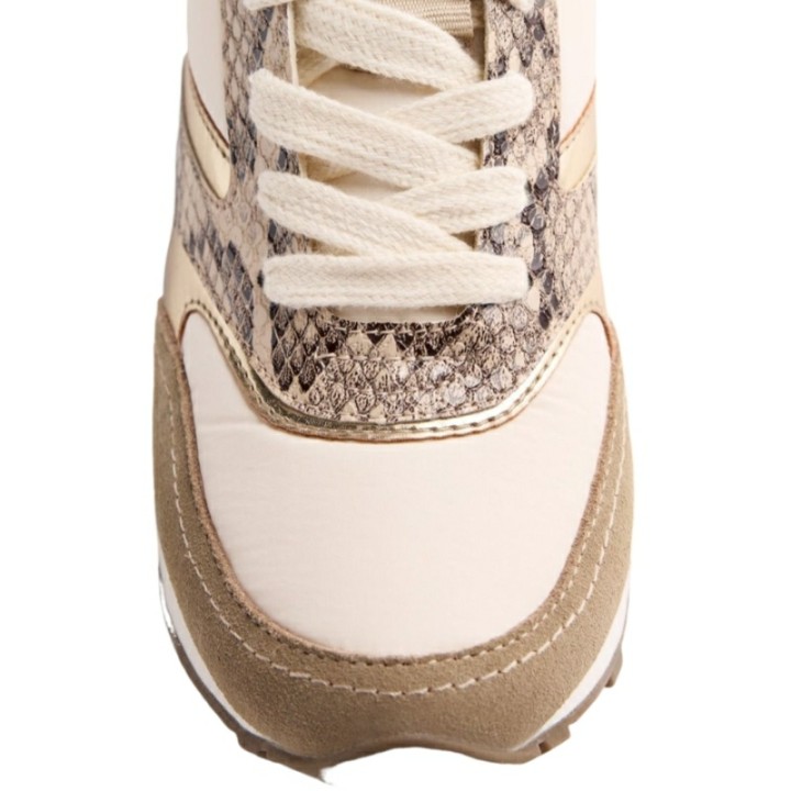 Deportivas Combinadas Piel Cuña Hemlock GIOSEPPO